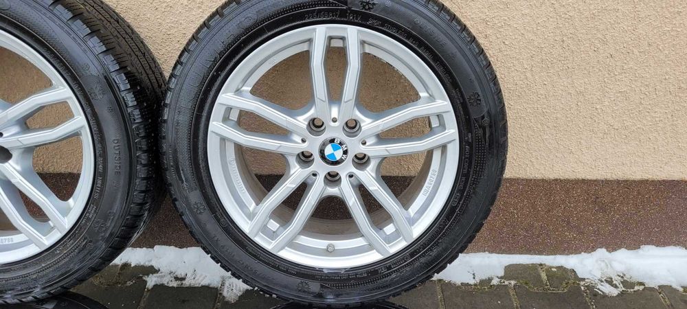 Alufelgi ALUTEC 5X112 z oponami 225/55 R17 zima czujniki
