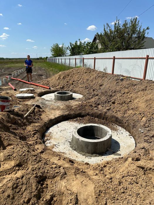 Септики під ключ ціна, монтаж септика , бетоний погреб, каналізація під ключ , вигрібна яма,установка септика, земельні роботи , підвал бетоний .