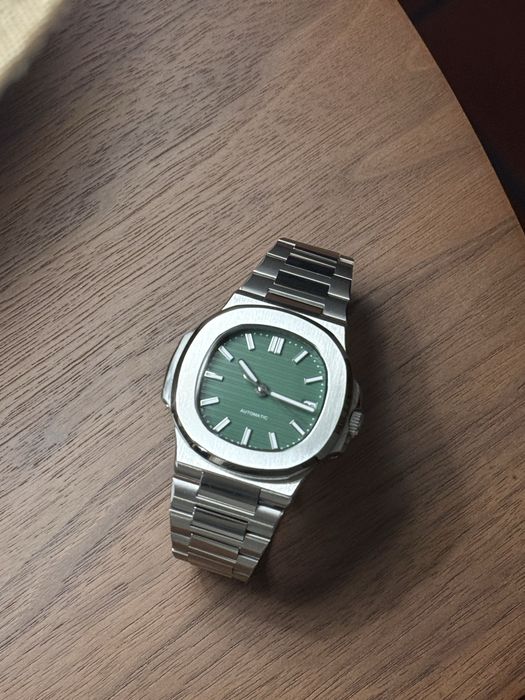 Relógio Automático Estilo Nautilus – Novo | Movimento Seiko