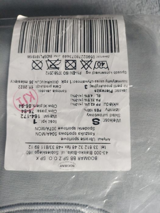 Ubranie sportowe MON 504A + 307A
