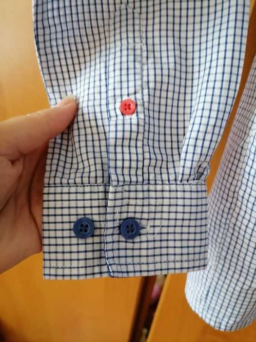 Koszula w kratę dla chłopca