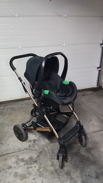 Carrinho bebé 3 em 1 Kikka boo Amaia com babycoque, alcofa e cadeirinha