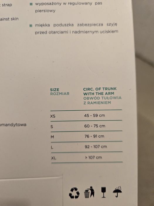 Temblak siateczkowy na rękę rozmiar S (dla dzieci)
