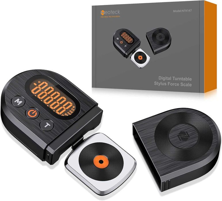 Balança digital para agulha de giradiscos gira discos - nova