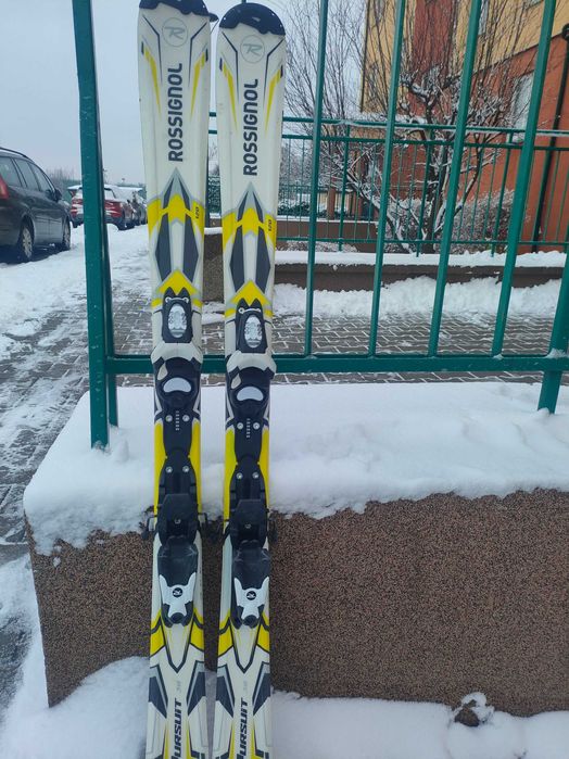 Narty dziecięce Rossignol 120, zestaw z butami