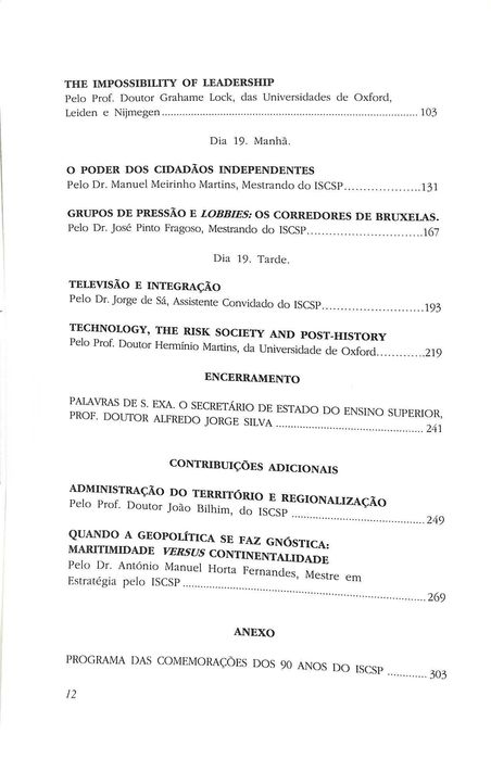 "ISCSP - 90 Anos: 1906-1996" de Vários Autores