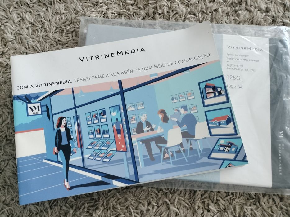 Vitrinemedia placas novas