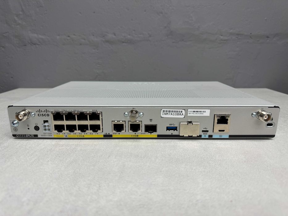 Маршрутизаторы Cisco C1111-8PLTEEA(Permanent лицензии) безнал/гарантия