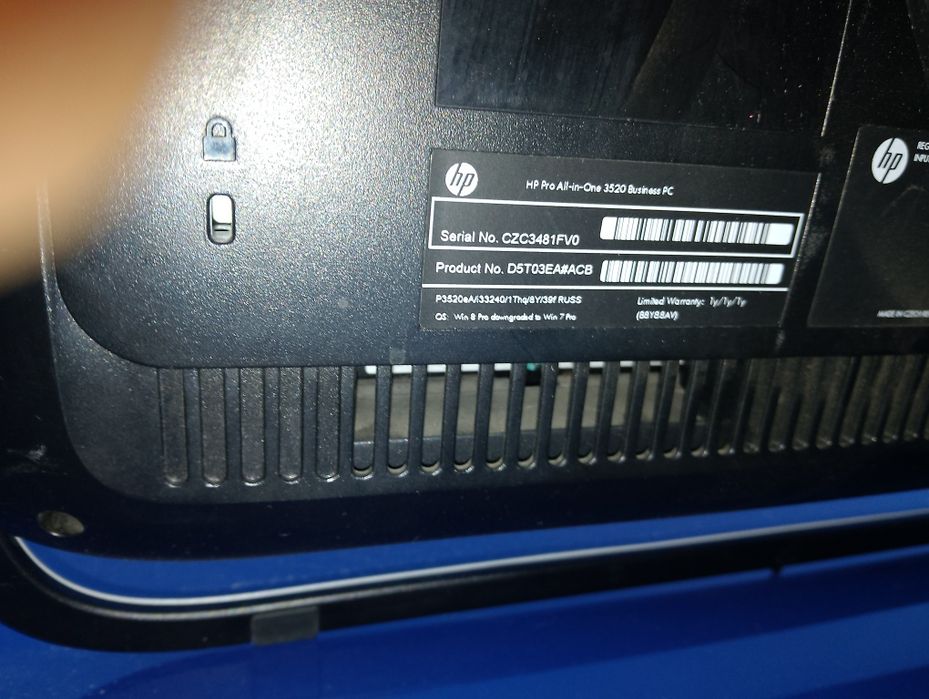 HP 3520 неробочий.