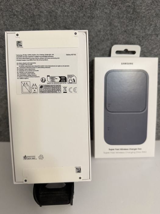 Samsung A57 256GB Azul Claro Selado + Super fast wireless charger Duo