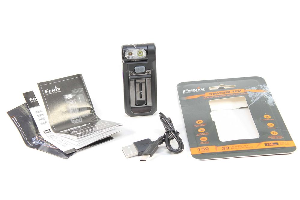 Fenix SW05R LED RED або UV Ліхтар Ручний з УФ - ГАРАНТІЯ 5 РОКІВ!
