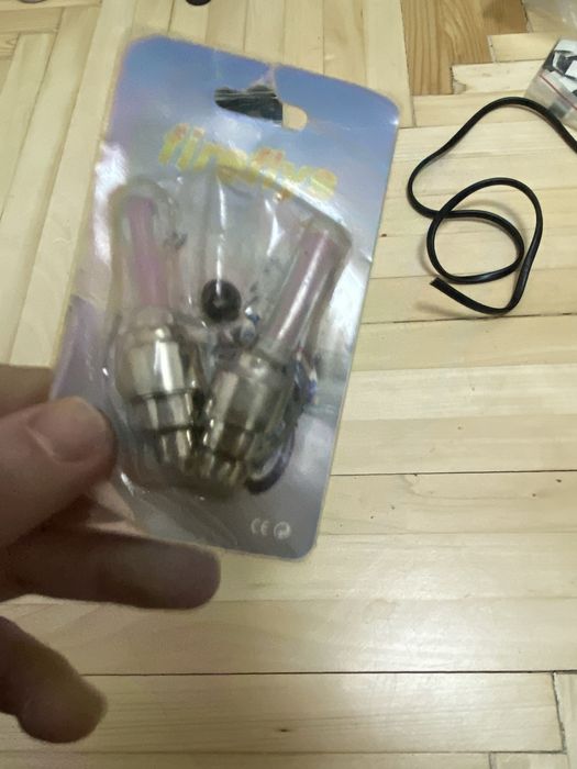 Ковпачки на велосипед Fireflys 2 шт. Рожевий