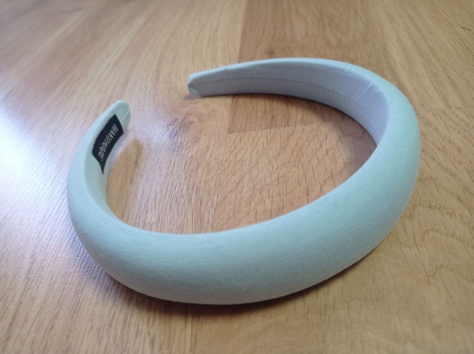 Niebieska opaska do włosów