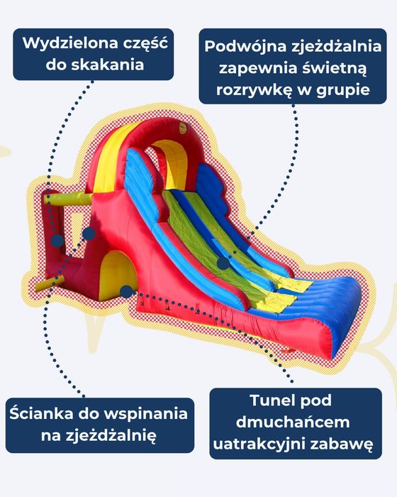 Dmuchany Świat - Wynajem Dmuchańców do Twojego Ogrodu Dmuchaniec