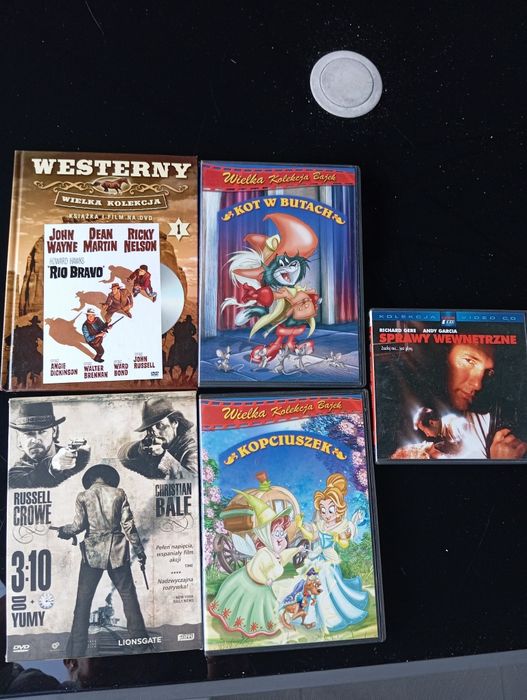 Sprzedam filmy  dvd stan kolekcjonerski polecam