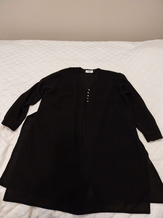 Żakiet narzutka damska w rozmiarze plus size