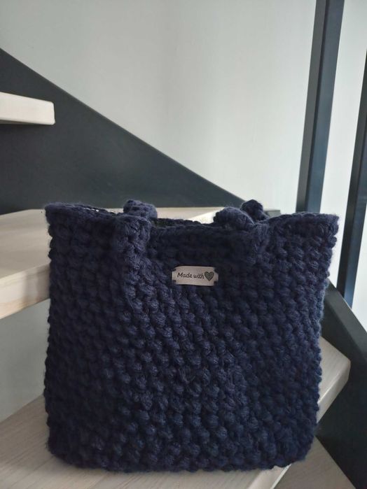 Handmade torebka szydełkowa