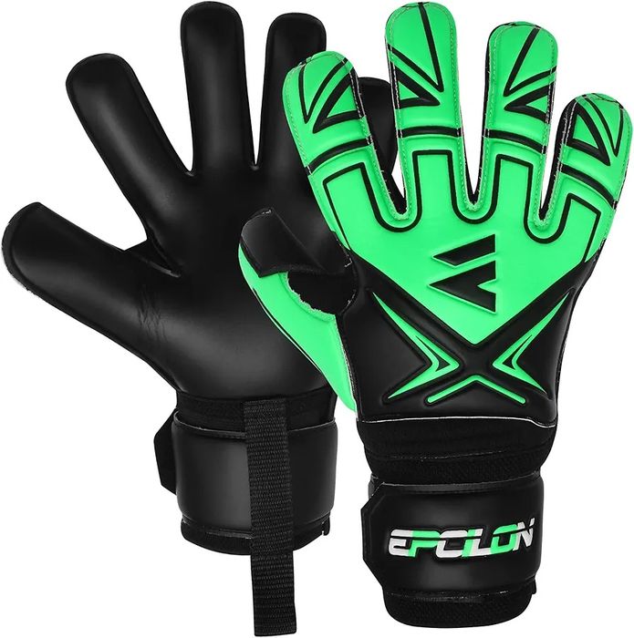 Nowe Rękawice bramkarskie Epcilon r. 5 piłkarskie dla chłopców