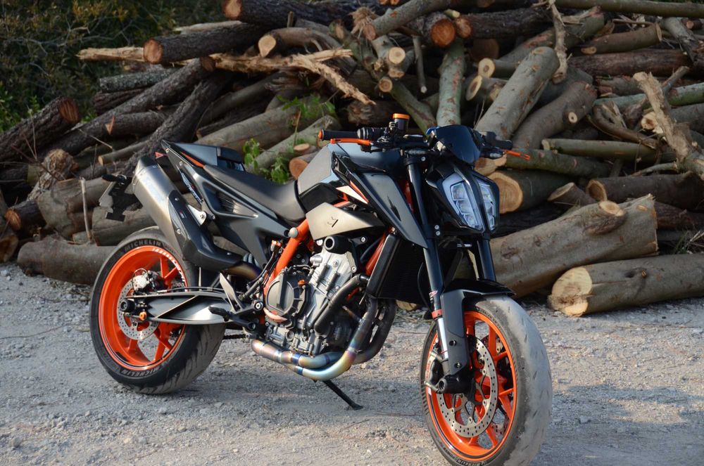 KTM 890 R Full Akrapovic Titanium - Duke