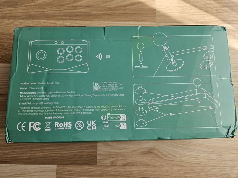 Joystick arcade bezprzewodowy Y3 Arcade-02 – 2 sztuki – NOWE