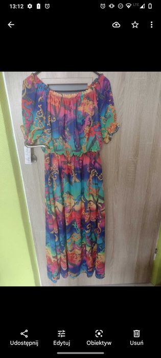 Sukienka letnia dluga