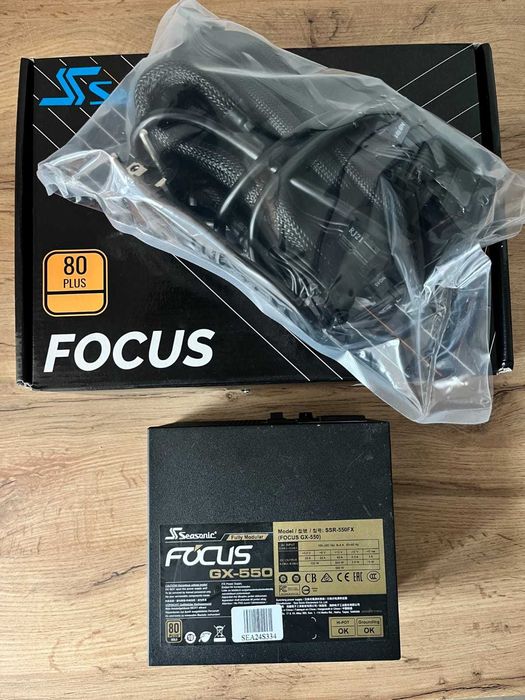Блок живлення Seasonic Focus GX-550 550W (SSR-550FX) - 3804