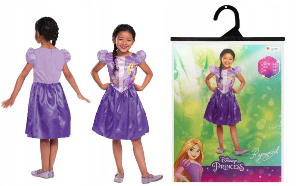 Kostium Roszpunka Jakks Pacific r. 125-135