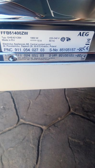 Máquina de lavar loiça AEG (45cm)