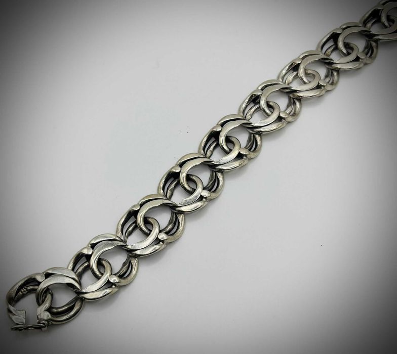 Srebrna męska bransoletka SPOKO LOMBARD Ozorków