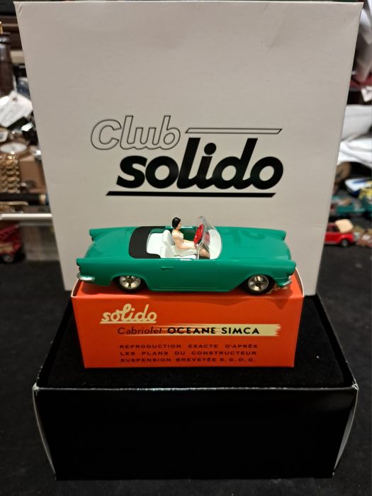 Solido 1/43, Simca Océane Cabriolet, Edição Club Solido.