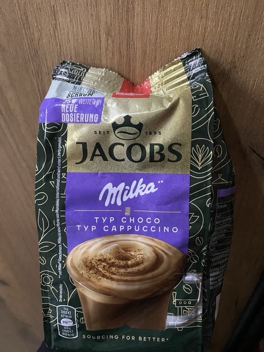 Cappuccino jacobs milka z Niemiec