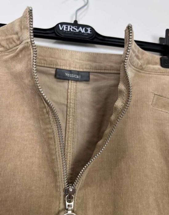 Велюрова спідниця на блискавці