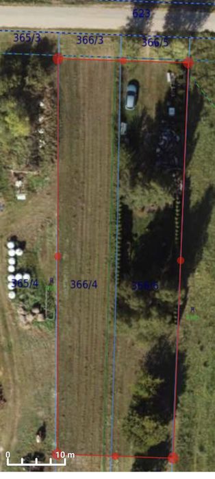 Na sprzedaż działka budowlana 1500 m² (15 arów) – Czerwone, gm. Kolno