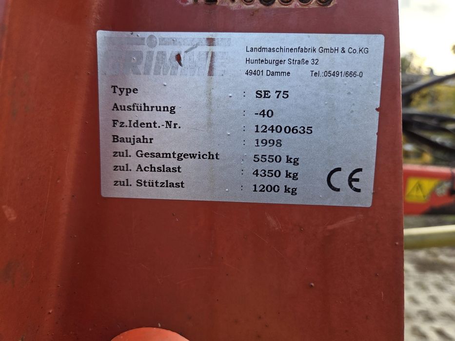 Grimme картоплекомбайн