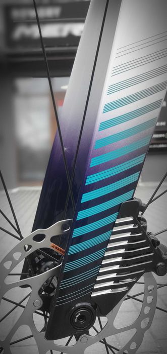 Rower szosowy aero Merida REACTO 5000 - kolekcja 2027 ! L (56 cm) Shimano 105  Di2 NOWOŚĆ kolor PEARL/BLUE (TEAL)
