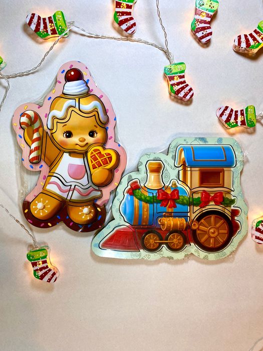 Дерев’яні Пазл-вкладки Ань янь Ubee