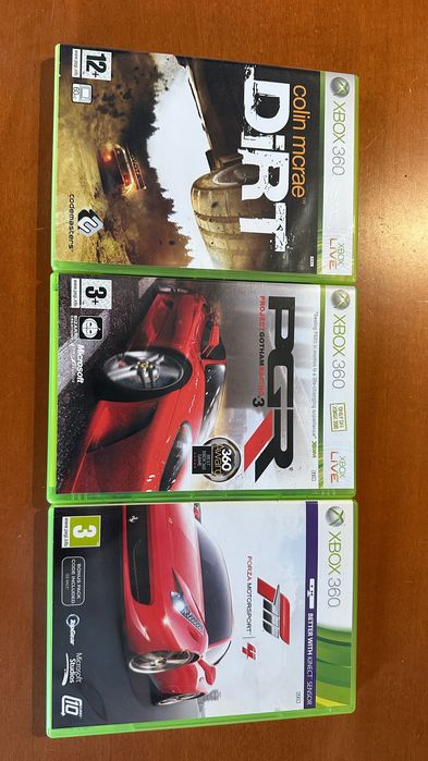 XBOX360 Jogos Pack 3 - Simulador corrida carros