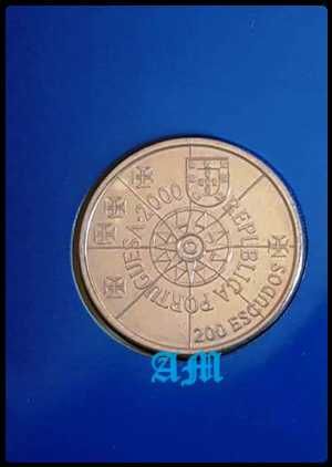 Portugal - Moeda 200$00 Terra Florida 2000