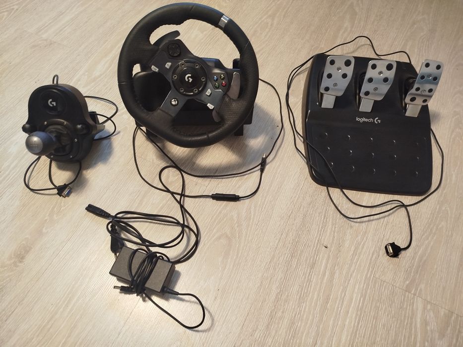 Kierownica Logitech G920 + Shifter. Używane