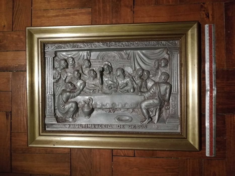 Quadro última ceia de Cristo