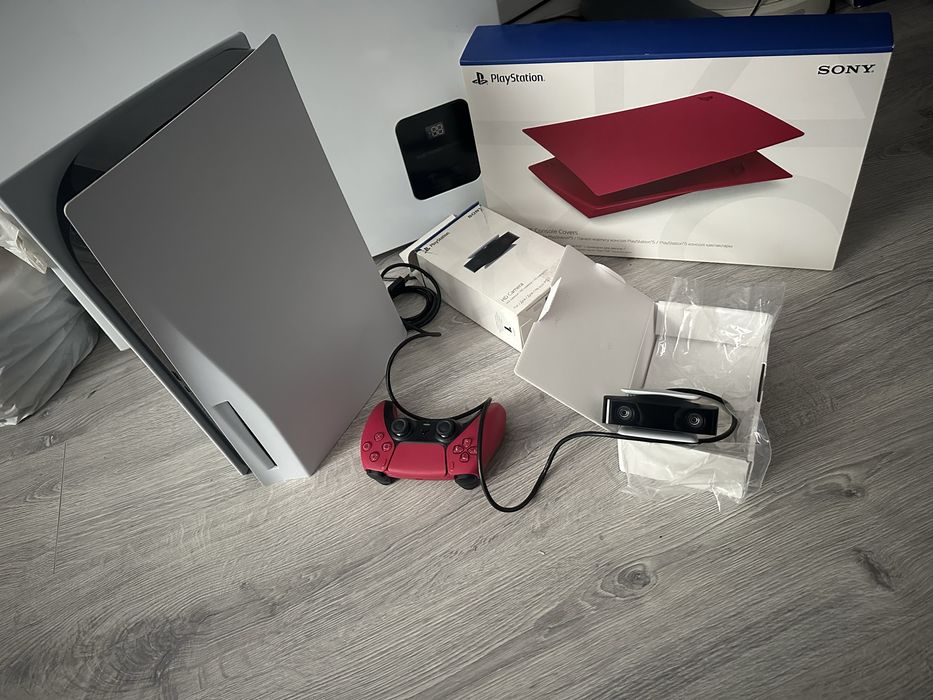Sony playstation 5 + dualsense+ корпус+ камера