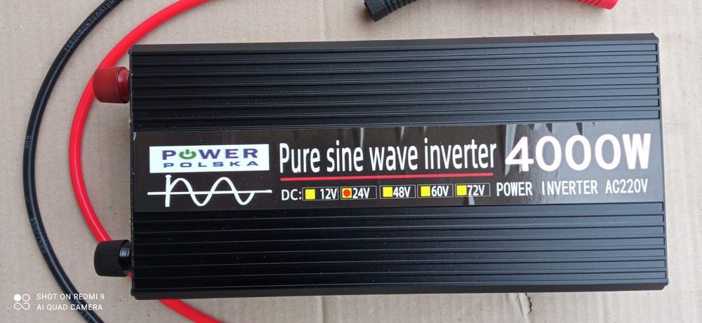 Przetwornica samochodowa 4000W przetwornica napięcia 12 V /230V sin
