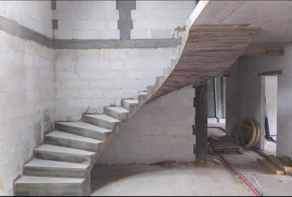 Schody betonowe różnego typu