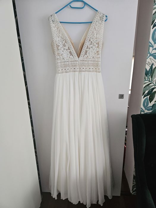 Suknia ślubna w stylu boho