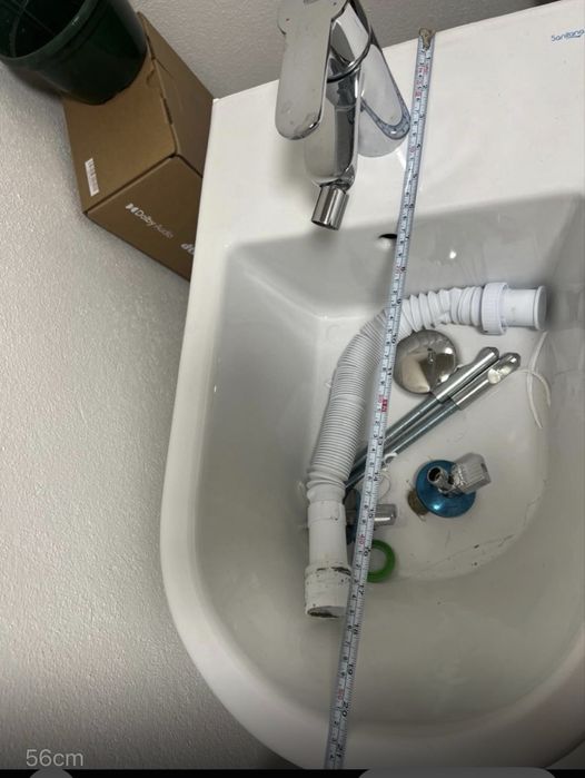 Bidé com torneira Sanitana Novo