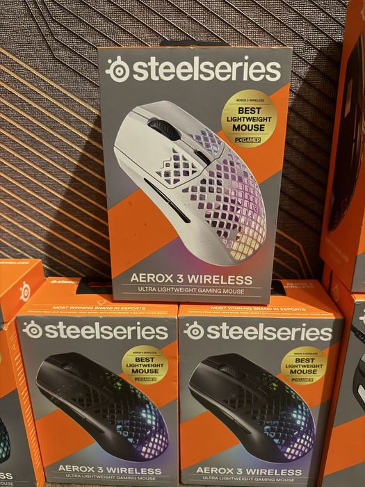 Мишка ігрова SteelSeries Aerox Wireless!В наявності всі моделі