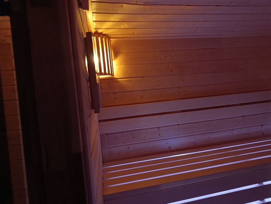 Sauna ogrodowa stojąca