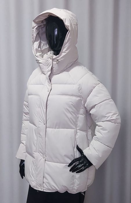 Куртка женская зимняя на синтепоне белая