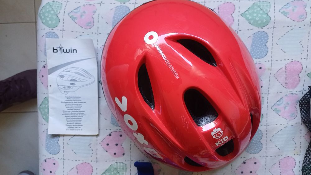 Capacete B twin kids (Novo)- 47-53 cm.