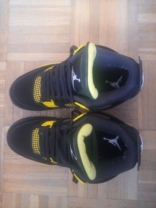 Buty Nike air jordan 4 retro yellow thunder Prosze zobaczyć opis